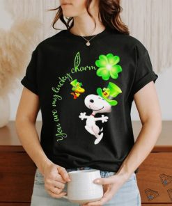 Official snoopy And Woodstock You Are My Lucky Charm St Patrick’s Day 2024 Shirt