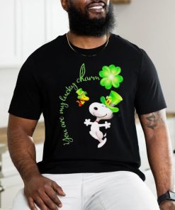 Official snoopy And Woodstock You Are My Lucky Charm St Patrick’s Day 2024 Shirt