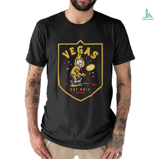 Official vegas Hockey NHL Skeleton Shirt