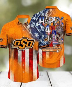 Oklahoma State Cowboys NCAA1 Independence Day Holidays Hawaiian Shirt For Men Women Gift