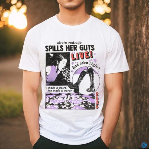 Olivia Rodrigo Spills Her Guts Live Shirt