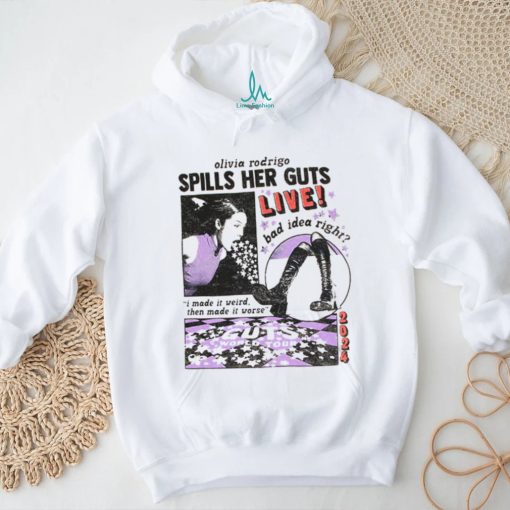 Olivia Rodrigo Spills Her Guts Live Shirt