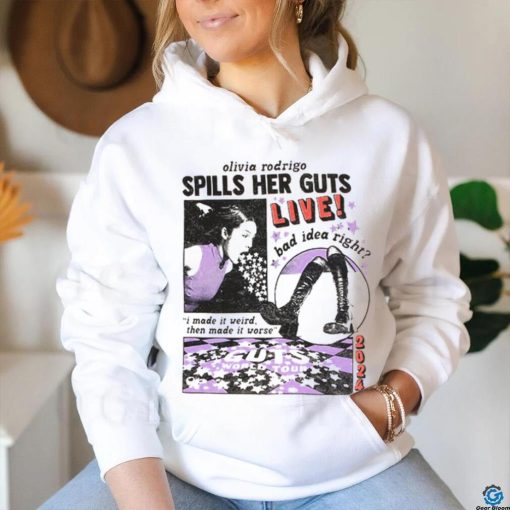 Olivia Rodrigo Spills Her Guts Live Shirt