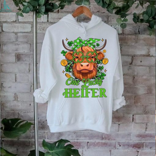 One Lucky Heifer St Patricks Day Cow shirt