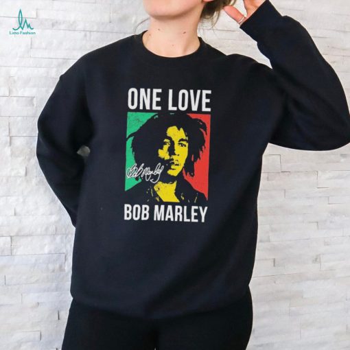 One love Bob Marley 2024 signature shirt