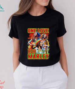 One love Bob Marley signature shirt
