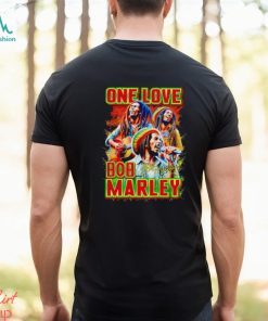 One love Bob Marley signature shirt