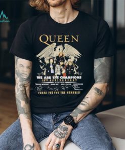 Original Queen We Are The Champions 55th Anniversary 1970 – 2025 Thank You For The Memories T Shirt