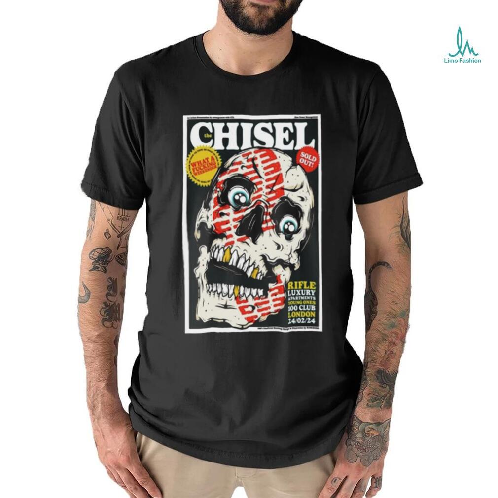 Original The Chisel London, 100 Club Feb 24, 2024 T Shirt Original The Chisel London, 100 Club Feb 24, 2024 T Shirt