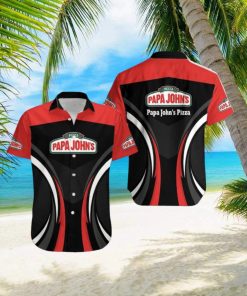 Papa John’s Pizza Resort Logo All Over Print Hawaiian Shirt For Men And Women