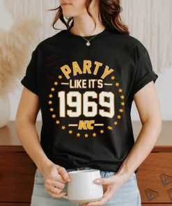 Party Like It’s 1969 Kc Chiefs Inspired 1969 Vintage Style shirt