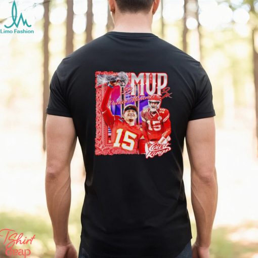 Patrick Mahomes 3 Time Superbowl MVP shirt