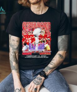 Patrick Mahomes Chiefs vs Brock Purdy 49ers Super Bowl LVIII february 11 2024 shirt