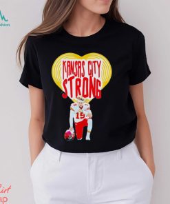 Patrick Mahomes kneel Kansas City Strong shirt