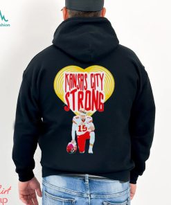 Patrick Mahomes kneel Kansas City Strong shirt