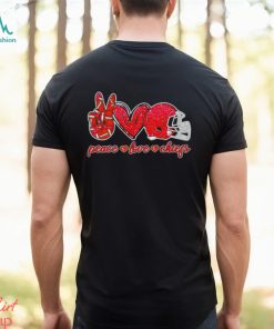 Peace Love Chiefs Football Team shirt