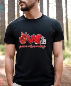 Peace Love Chiefs Football Team shirt