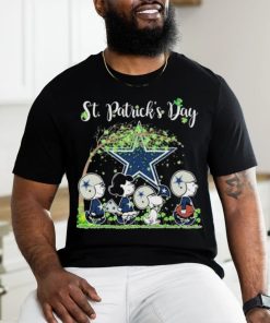Peanuts Characters Dallas Cowboys Happy St Patrick’s Day Shirt