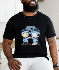 Peanuts Charlie Brown And Snoopy Friends North Carolina Tar Heels Basketball Shirt