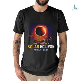 Peanuts Charlie Brown And Snoopy Watching Solar Eclipse April 8, 2024 Shirt