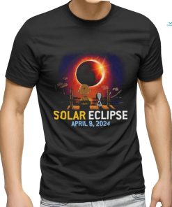 Peanuts Charlie Brown And Snoopy Watching Solar Eclipse April 8, 2024 Shirt