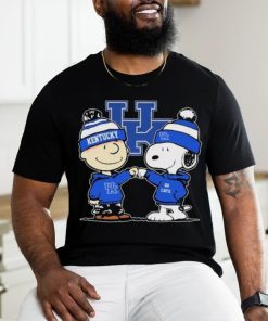 Peanuts Snoopy And Charlie Brown Friends Kentucky Wildcats Shirt