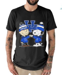 Peanuts Snoopy And Charlie Brown Friends Kentucky Wildcats Shirt