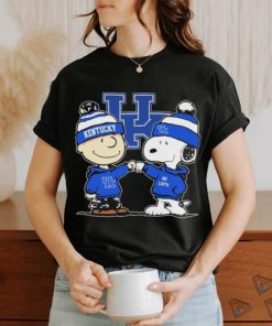 Peanuts Snoopy And Charlie Brown Friends Kentucky Wildcats Shirt