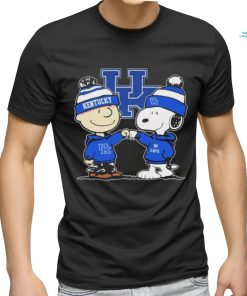 Peanuts Snoopy And Charlie Brown Friends Kentucky Wildcats Shirt