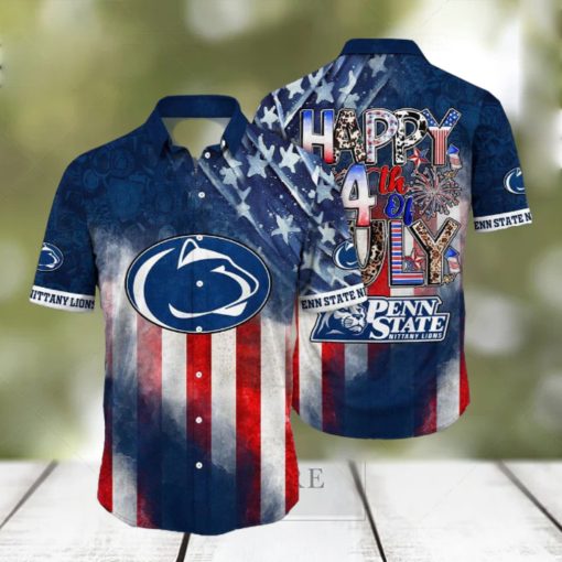 Penn State Nittany Lions NCAA1 Independence Day Holidays Hawaiian Shirt For Men Women Gift