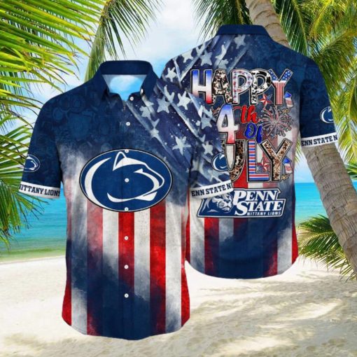 Penn State Nittany Lions NCAA1 Independence Day Holidays Hawaiian Shirt For Men Women Gift