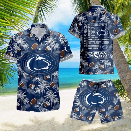 Penn State Nittany Lions Ncaa Hawaiian Shirt And Short