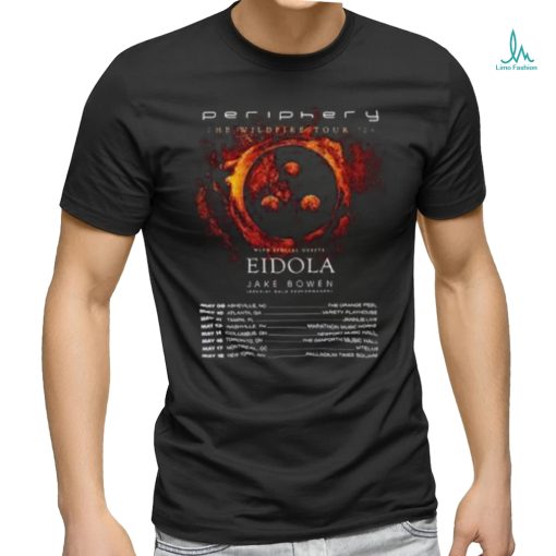 Periphery The Wildfire Tour 2024 shirt