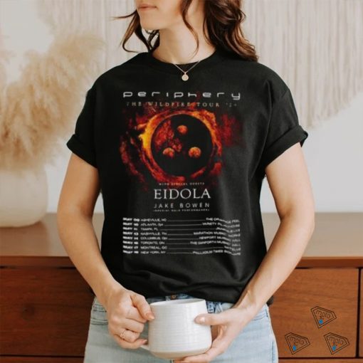 Periphery The Wildfire Tour 2024 shirt