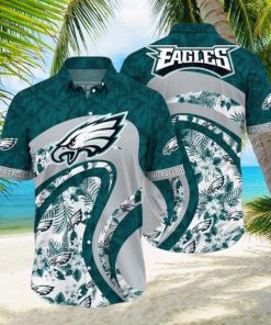 Philadelphia Eagles NFL Hawaii Shirt Aloha Floral Tropical Pattern This Summer For Fan