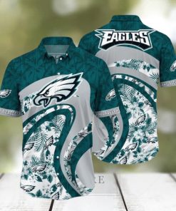 Philadelphia Eagles NFL Hawaii Shirt Aloha Floral Tropical Pattern This Summer For Fan