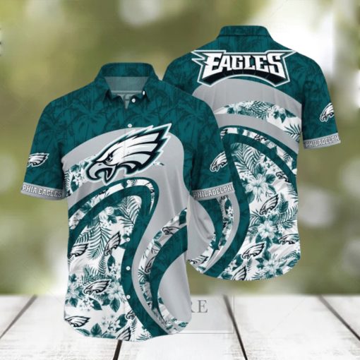 Philadelphia Eagles NFL Hawaii Shirt Aloha Floral Tropical Pattern This Summer For Fan