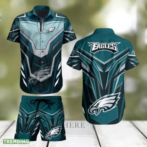 Philadelphia Eagles NFL Hot Trend Hawaiian Shirt And Short For Men Women Gift Summer Beach Team Holiday