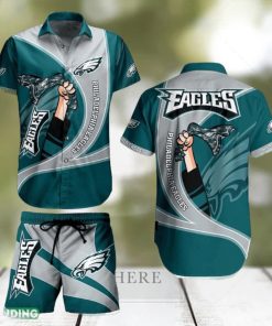 Philadelphia Eagles NFL New Trending Hawaiian Shirt And Short For Men Women Gift Summer Beach Team Holiday