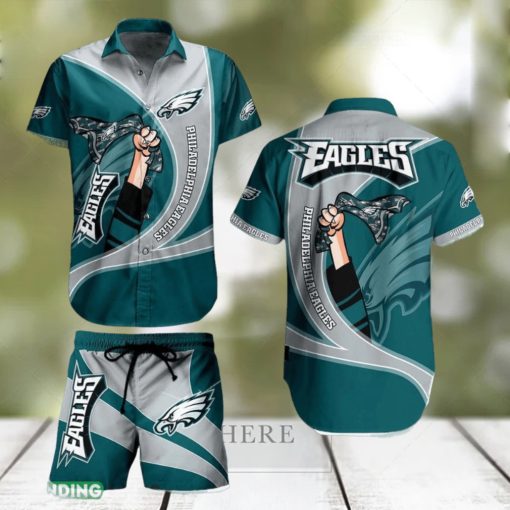 Philadelphia Eagles NFL New Trending Hawaiian Shirt And Short For Men Women Gift Summer Beach Team Holiday