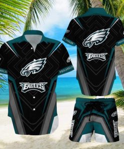 Philadelphia Eagles NFL SAS Trends Summer Beach Team Hawaiian Shirt And Short For Men Women Gift