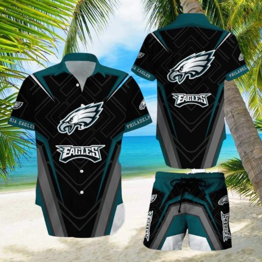 Philadelphia Eagles NFL SAS Trends Summer Beach Team Hawaiian Shirt And Short For Men Women Gift