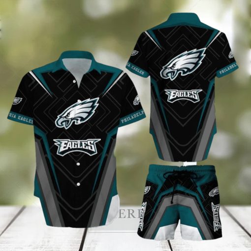 Philadelphia Eagles NFL SAS Trends Summer Beach Team Hawaiian Shirt And Short For Men Women Gift