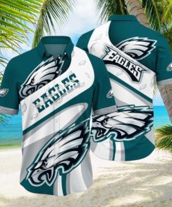 Philadelphia Eagles Nfl Hawaiian Shirt 3D Printed Aloha Shirt For Men Women