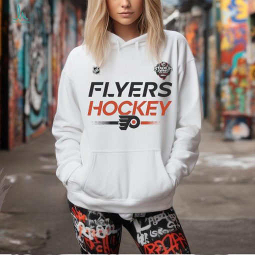 Philadelphia Flyers Youth 2024 NHL Stadium Series Locker Room T Shirt