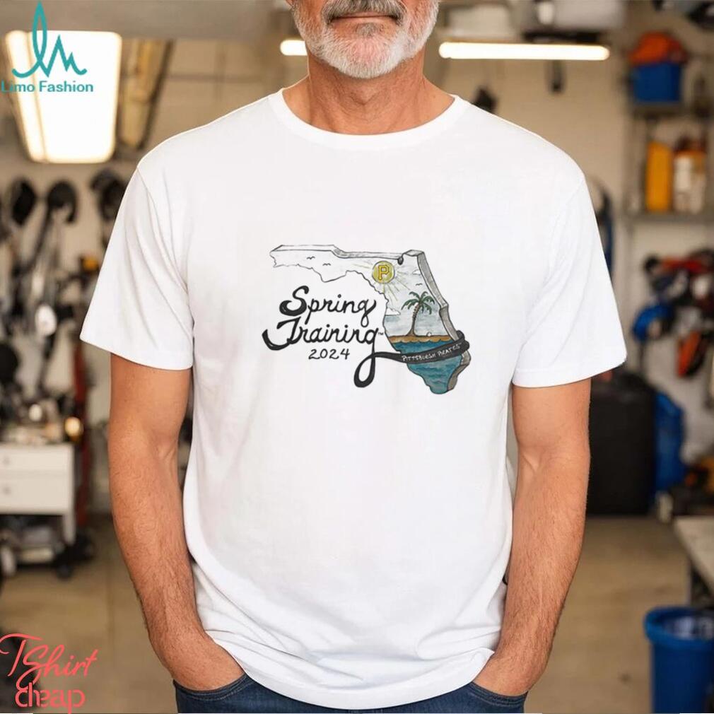 Pittsburgh Pirates Tiny Turnip 2024 Spring Training Grapefruit League Fringe T Shirt Pittsburgh Pirates Tiny Turnip 2024 Spring Training Grapefruit League Fringe T Shirt