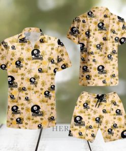 Pittsburgh Steelers Football Team Aop Aloha Summer Hawaiian Shirt And Short