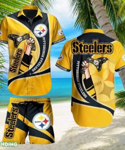 Pittsburgh Steelers NFL New Trending Hawaiian Shirt And Short For Men Women Gift Summer Beach Team Holiday