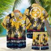 Pittsburgh Steelers NFL Tropical Pattern Hawaiian Shirt And Short For Men Women Gift Summer Beach Team Holiday