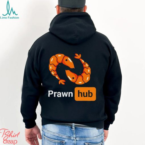 Prawn Hub Logo Parody Wordplay shirt